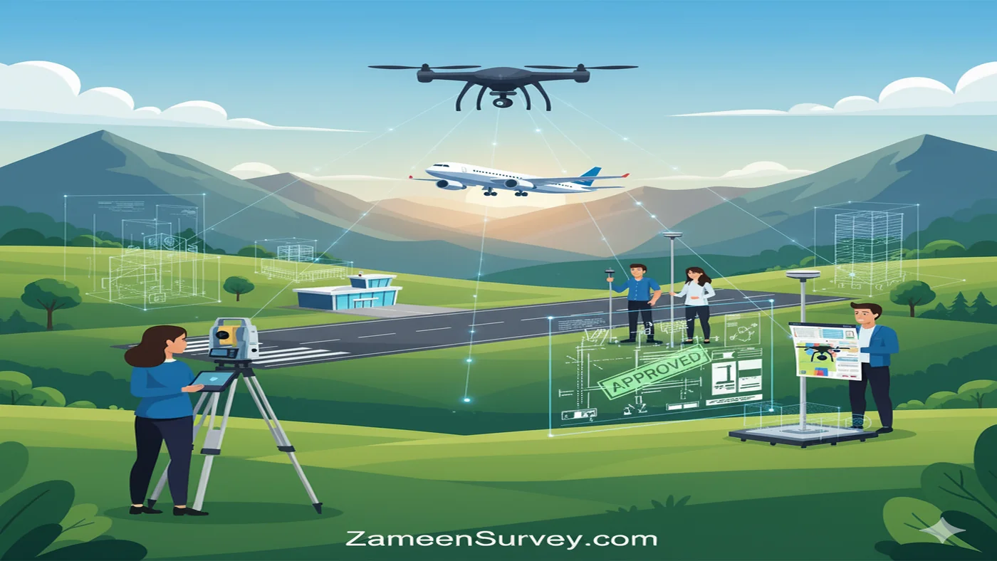 Topographic surveying